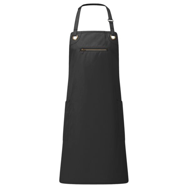 Premier Barley Contrast Stitch Bib Apron Thumbnail