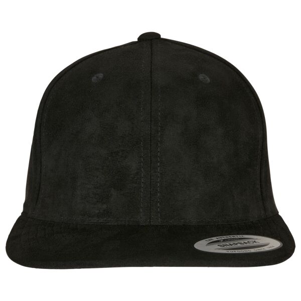 Imitation suede leather snapback (6089SU) Thumbnail