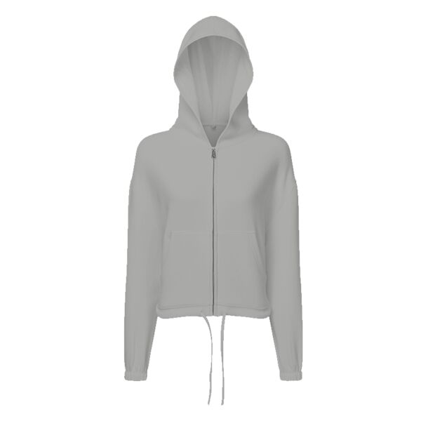 Women’s TriDri® recycled drawstring full-zip hoodie Thumbnail
