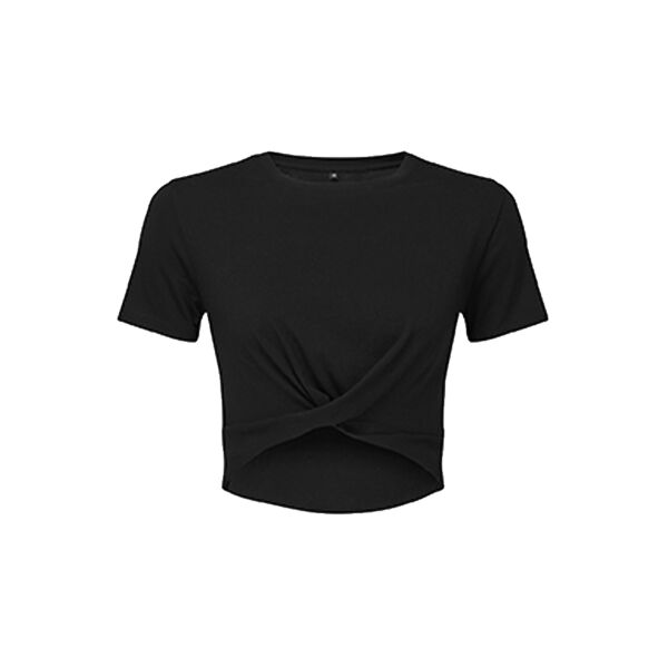 Women’s TriDri® twist crop top Thumbnail