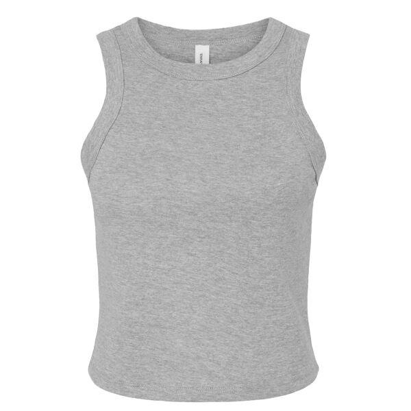 Bella Ladies Micro Rib Racer Tank Top Thumbnail