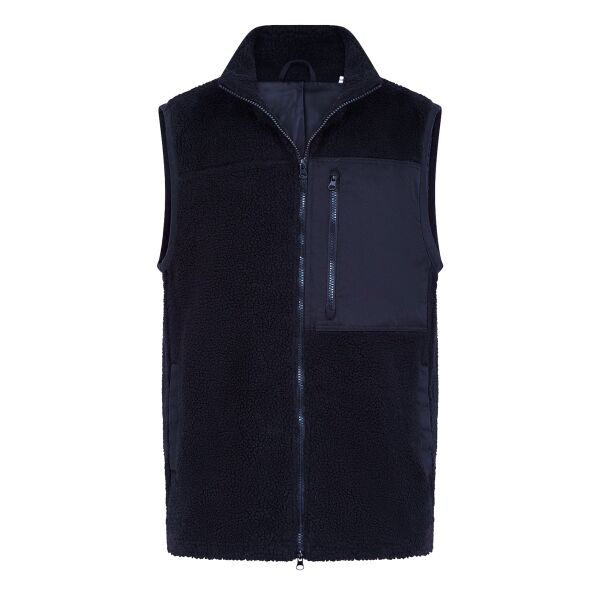 Recycled sherpa gilet Thumbnail