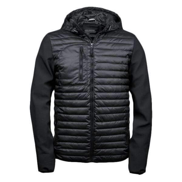 Hooded crossover jacket (9628) Thumbnail