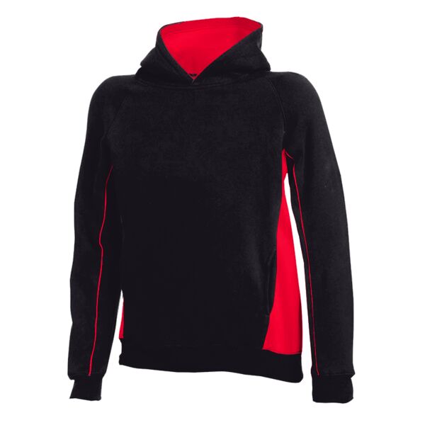 Finden + Hales Kids Contrast Hooded Sweatshirt Thumbnail