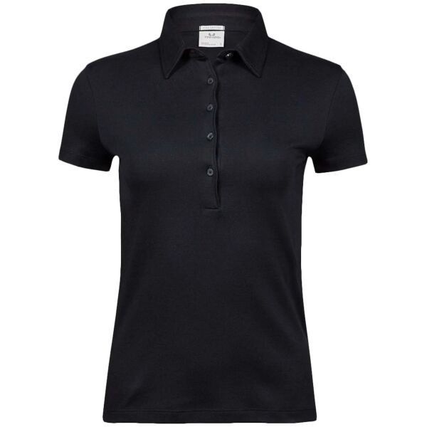 Tee Jays Ladies Pima Cotton Interlock Polo Shirt Thumbnail