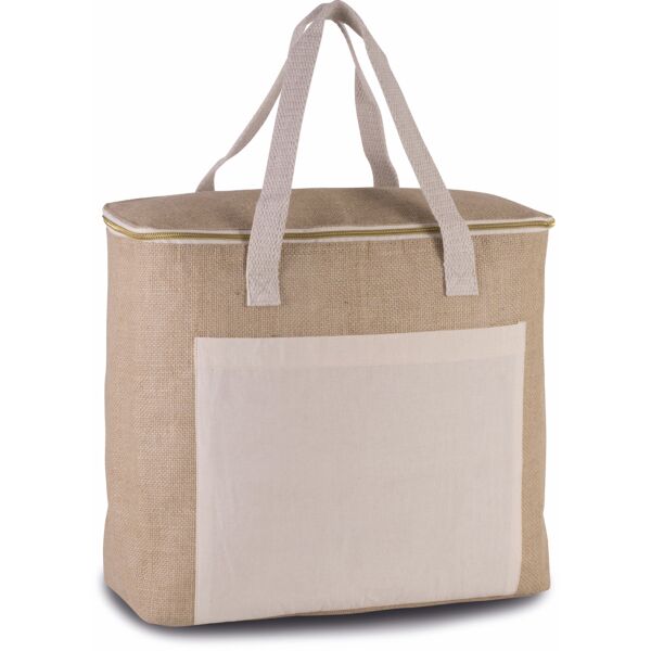 Kimood Large Jute Cool Bag Thumbnail