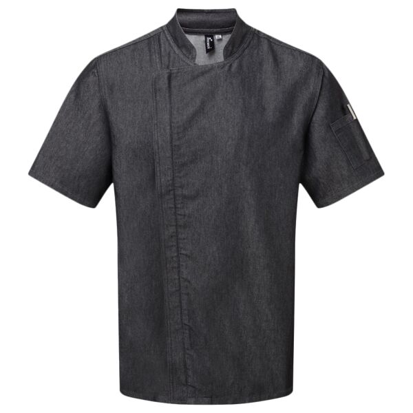 Chef's zip-close short sleeve jacket Thumbnail
