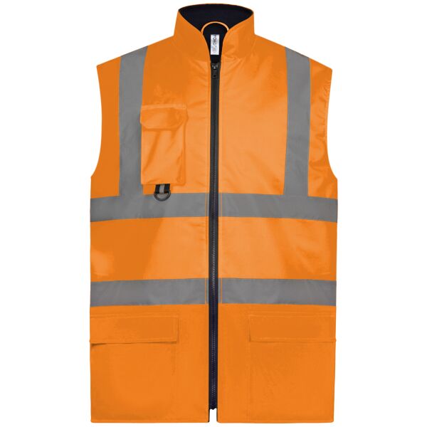 Hi-vis padded bodywarmer (HV005) Thumbnail